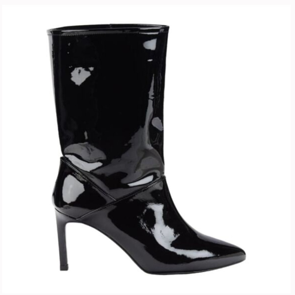 New in box All saints Orlana patent Boots
